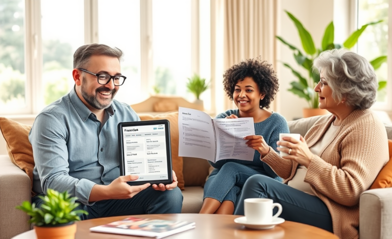A person reviewing financial options for personal loans