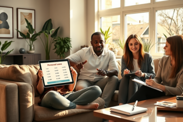 A visual representation of personal loans with flexible payment options to illustrate financial flexibility.