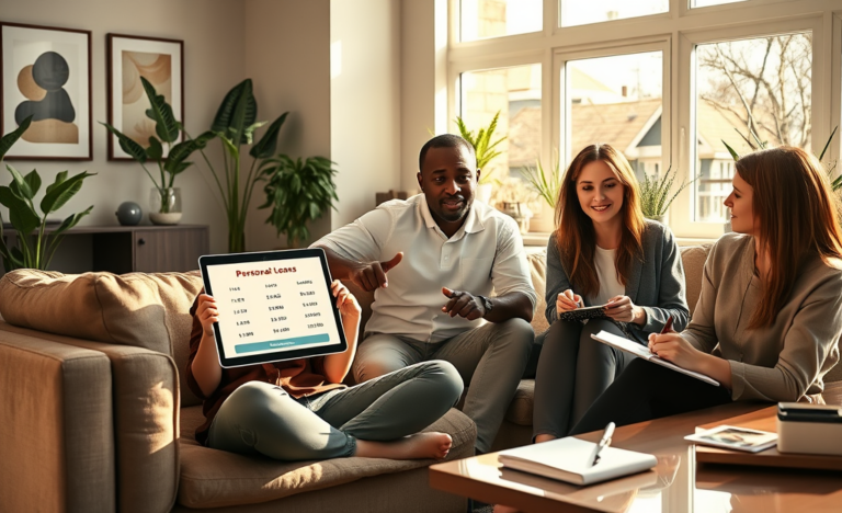 A visual representation of personal loans with flexible payment options to illustrate financial flexibility.