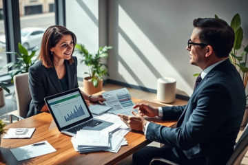 A person contemplating different loan options without the need for income verification.