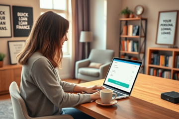 A visual representation of quick personal loan solutions showing fast approval and convenient access to funds.