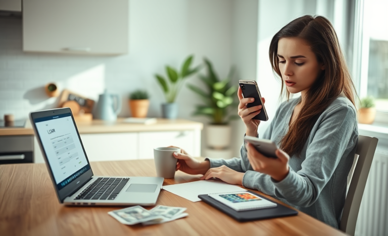 Image depicting quick loans as a solution for financial problems.