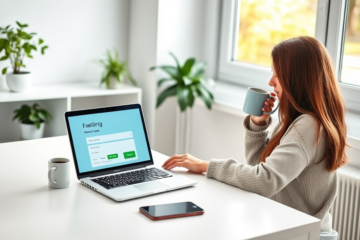 Image illustrating the ease of obtaining a loan online with just a few clicks